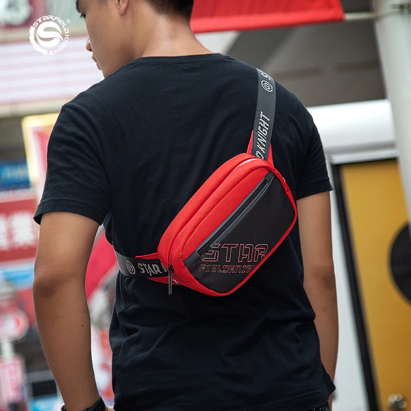 SFK Motorcycle Cycling Waist Bag Front Chest Bag Crossbody Bag Fashion Multifunctional Men Women Riding Equipment Outdoor Pack