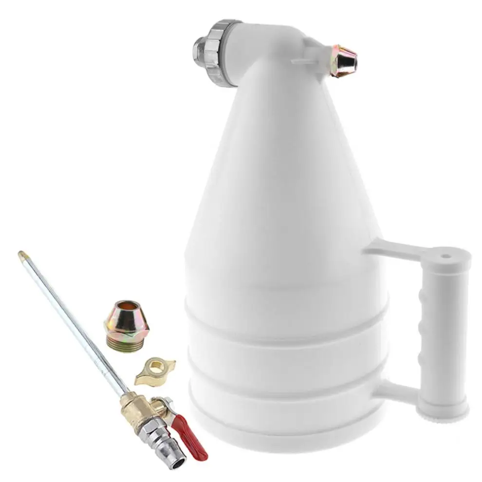 Adjustable Wall Plastic Pneumatic Paint Spray Gun with 4mm 6mm 8mm Diameter Nozzles for Sand Painting Stone Spraying