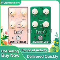 IRIN Electric Guitar Effects Pedal XS-05 Summer Reverb Effects Winter Delay Pedal True Bypass Electric Guitar Accessories Parts