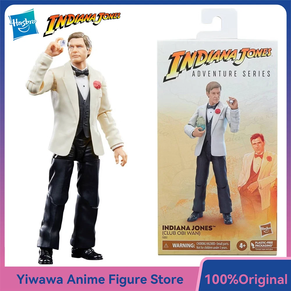 

[In-Stock] Hasbro INDIANA JONES Adventure Series Indiana Jones (Club Obi Wan) 15cm Collectible Anime Action Figure Model Toys