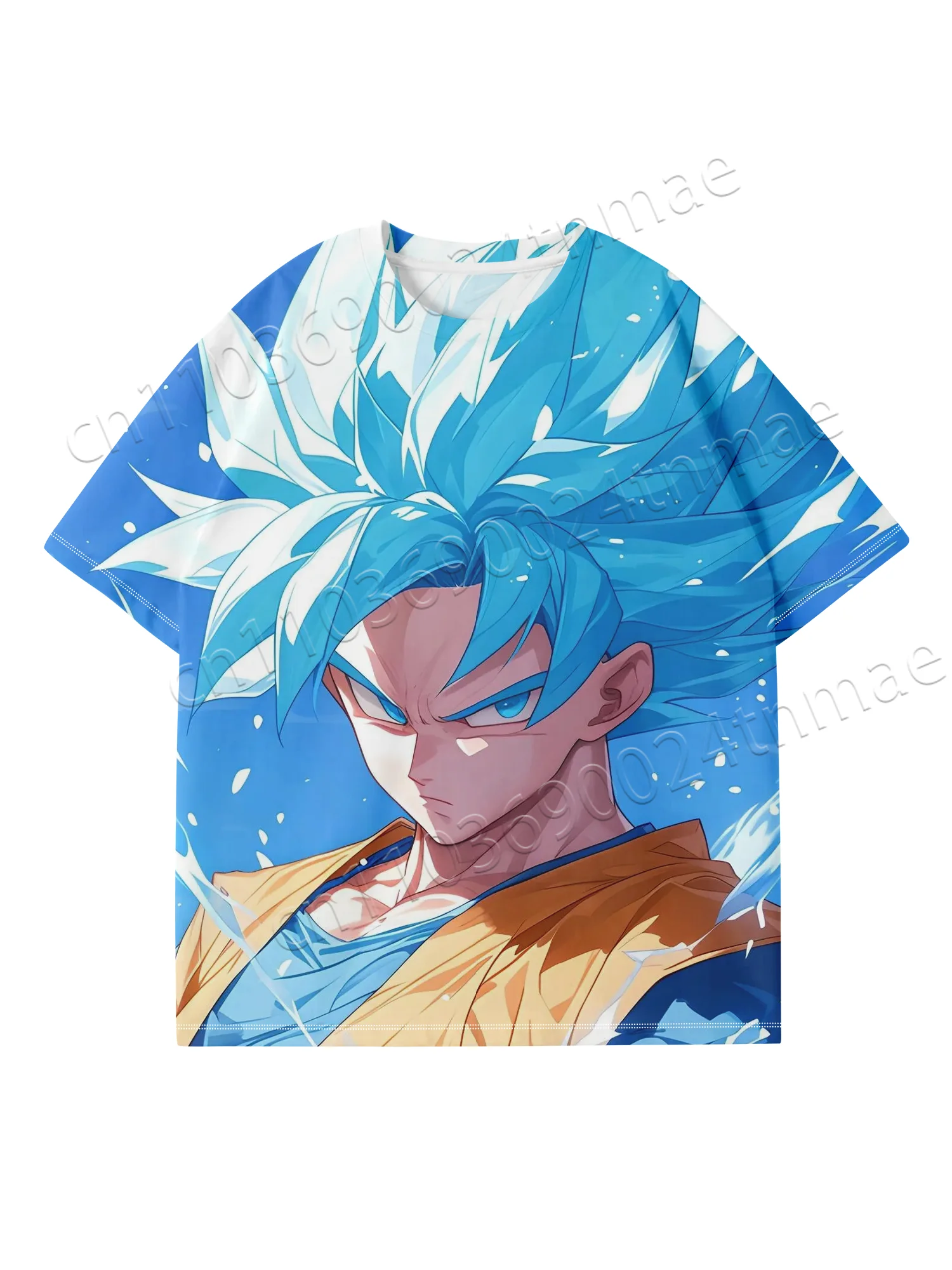 

2025 DBZ God Ki Collection - Divine Warrior Outfits 3D Printing Quick Drying and Breathable