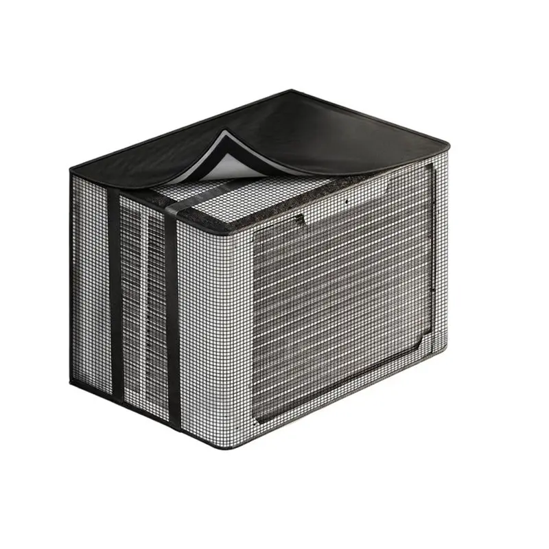WORTHOWN-Air Conditioner Covers For Outside, Mesh Window Ac Cover