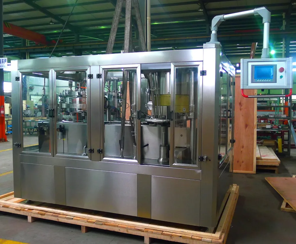 2000-28000bph Bottle Water Juice Carbonated Drink Coffee Milk Blowing Filling Capping Combiblock Machine