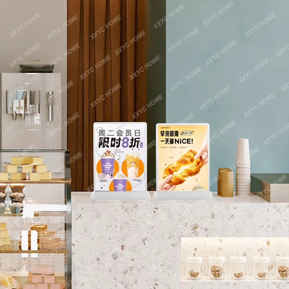 LED Light box Business LED Licht Zeichen Werbung Beleuchtung LED Poster Menü Anzeige A4 benutzer definierte