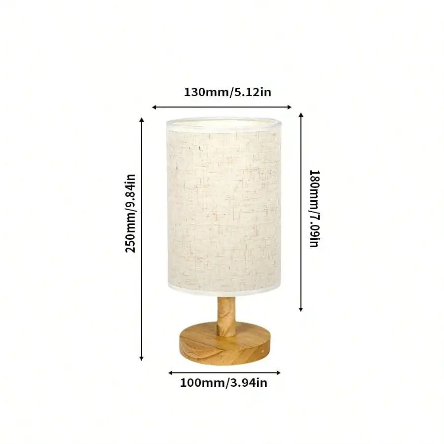 1pc USB Powered Linen Lamp, Modern USB Powered Linen Desk Lamp, Ideal Gift For Friends On Holidays And Birthdays, Suitable For Living Room And Bedroom Decor (Battery Not Included), Bedside Lamp