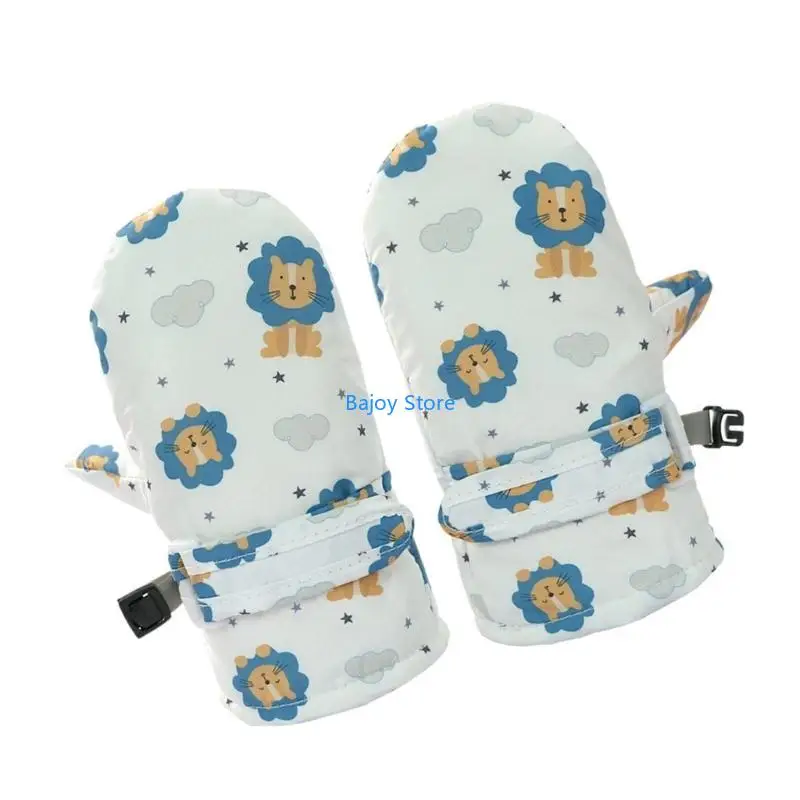 

63HE Nonslip Ski Gloves Unisex Soft Warm Mittens Outdoor Gloves for Skiing Skating