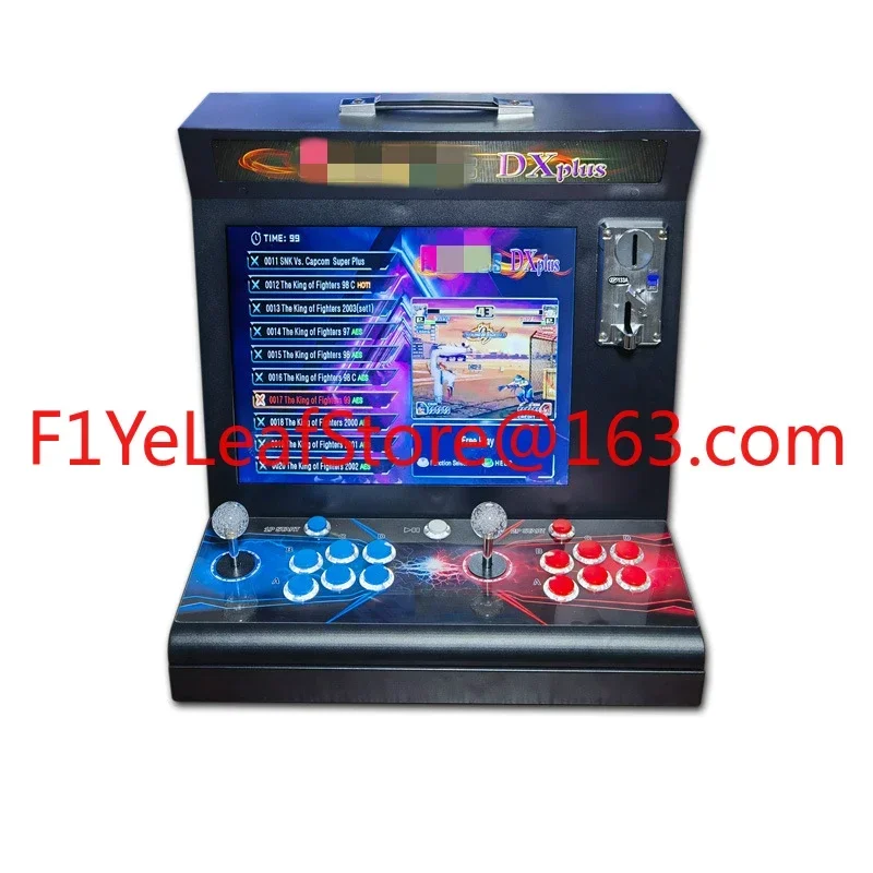 Hot sales9800 in 1 Street Fighter Bartop Arcade Machine 17 Inch Screen DX Arcade Box Coin Operated Arcade Retro Bartop Machine