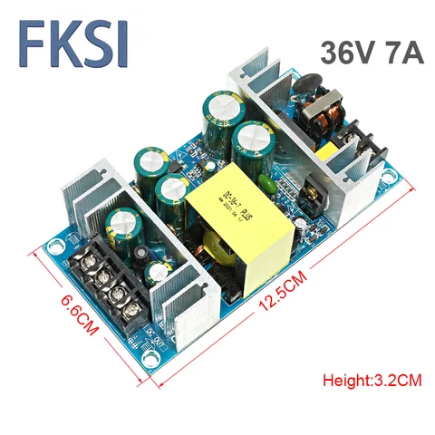 36V 48V AC-DC Isolated Switch Power Supply Module High Power industrial bare board AC 85V-265V to DC 19V 36V Step Down Module