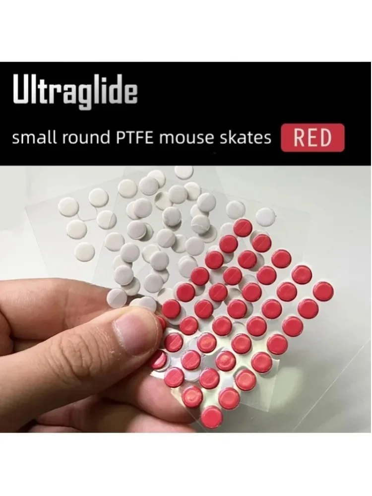 Ultraglide Kleine Runde PTFE-Mausfüße DIY Maus-Gleitfüße ICE Control Speed Version Verschleißfest E-Sport Universal