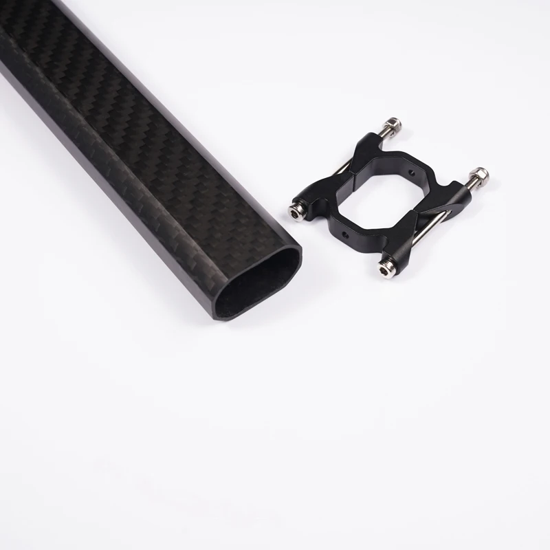 1 Piece/Bag 20*30*500mm 1.0mm Thickness Tiwll Matte 3K Carbon Fiber Octagonal Tube in Stock