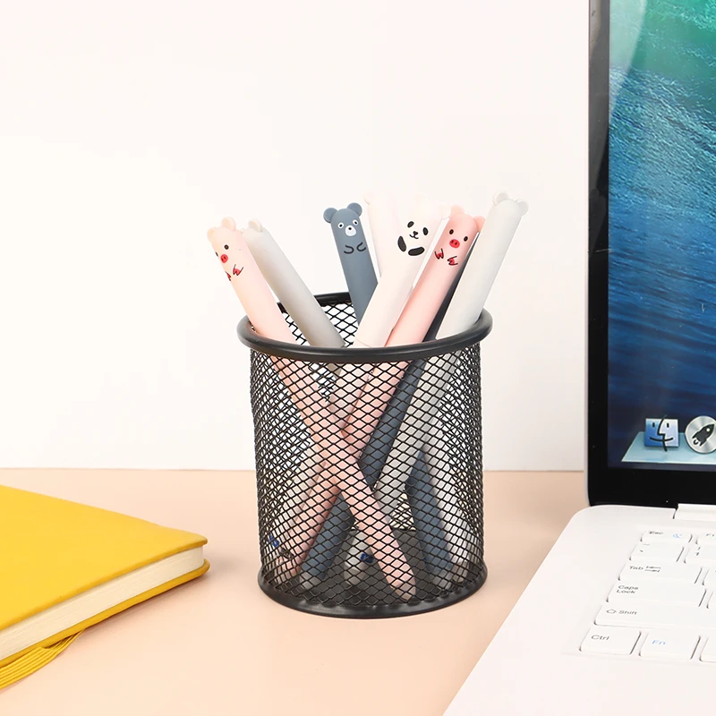 Kawaii اللون قابل للمسح مجموعة أقلام لطيف 0.5 مللي متر هلام القلم مكتب الملحقات اللوازم المدرسية القرطاسية #2