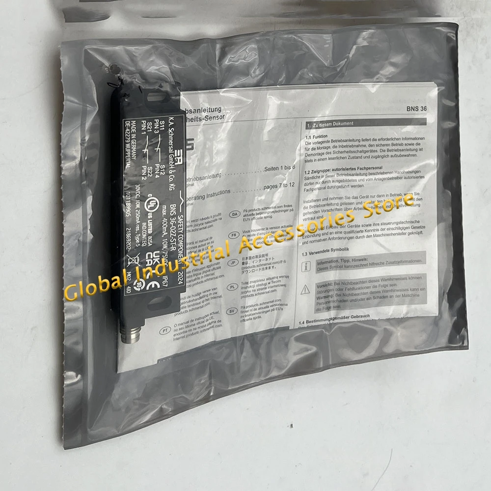 For Schmersal  Safety Sensor  Part No 101189905 Work Order 21869202 NS 36-02Z-ST-R