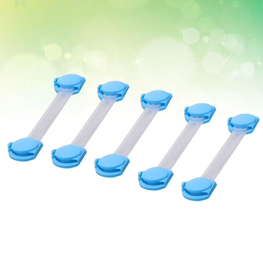 10Pcs Baby Safety Locks PVC Child Cabinet Drawer Wardrobe Refrigerator Toilet Trash Can Guard Locks Multi- Safety