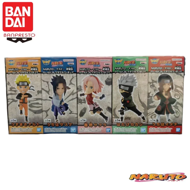 在庫ありバンダイバンプレストオリジナルナルト Wcf Vol 1 人形真新しい箱入りアクションフィギュアファンコポップアニメ商品置物