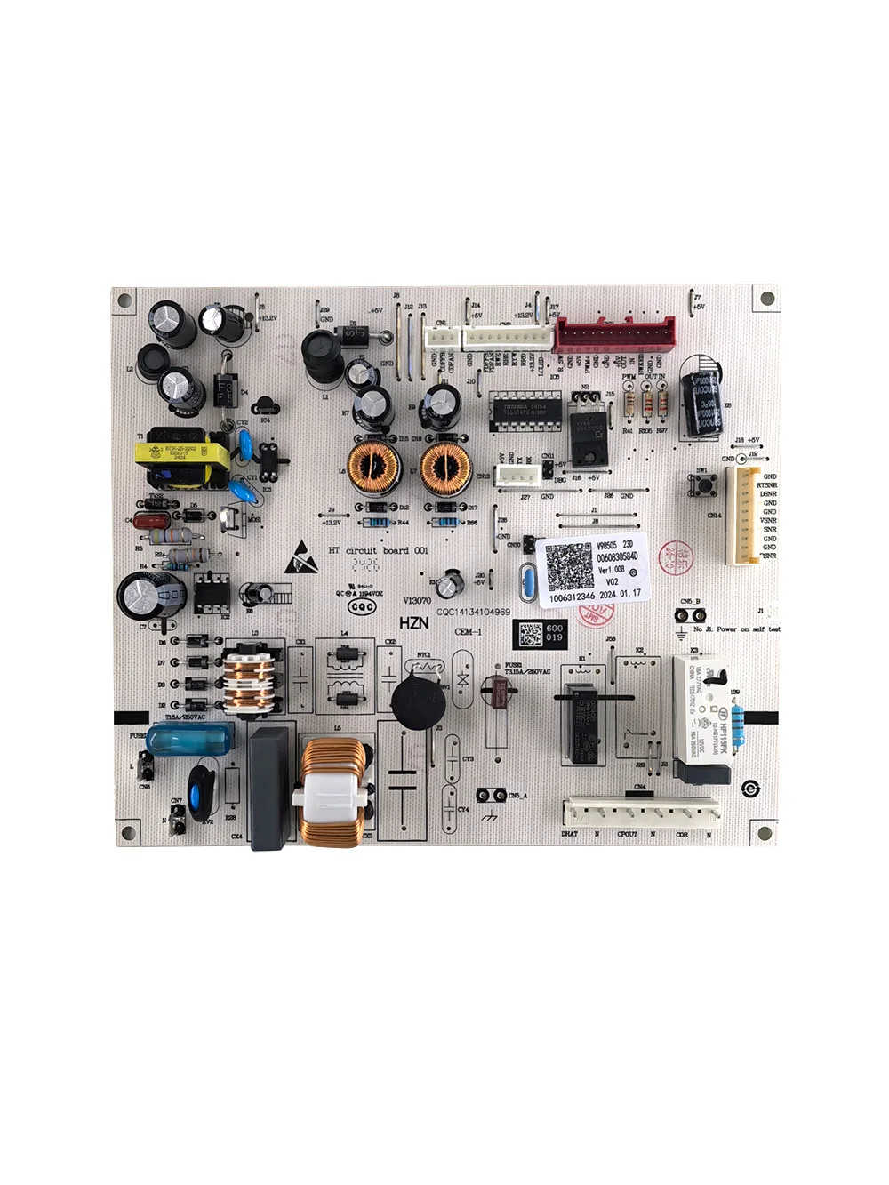 

Новая плата управления холодильником Haier 0060830584D, печатная плата, материнская плата холодильника, детали морозильной камеры