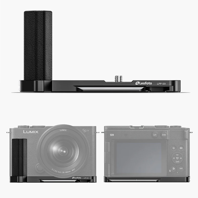 S9 메타 L 브래킷 핸들 그립 아르카 스위스 타입 퀵 릴리즈 L 플레이트 호환 LUMIX S9용