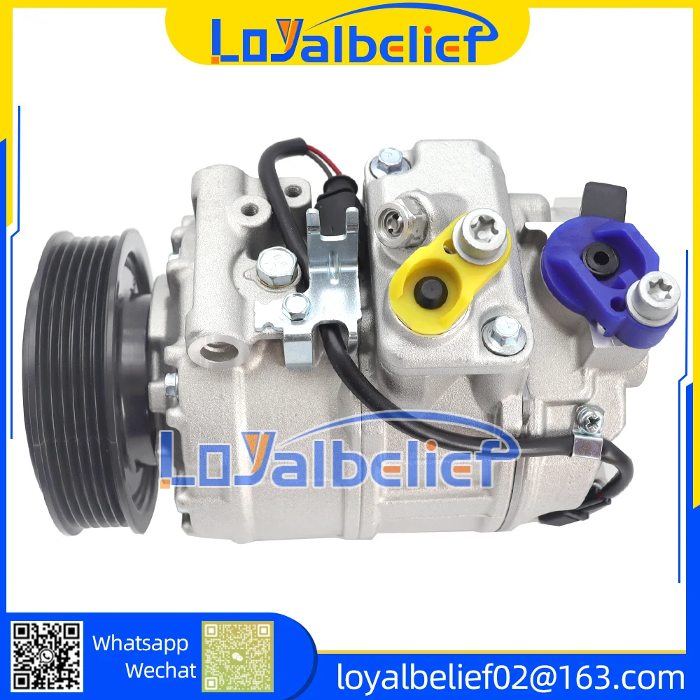 

AC COMPRESSOR For VW TOUAREGS 3.0 V6 TDI 2004-10 7L6820803C 7L6820803F 7L6820803J 7L6820803K 7L6820803M 7L6820803Q 7L6820803T