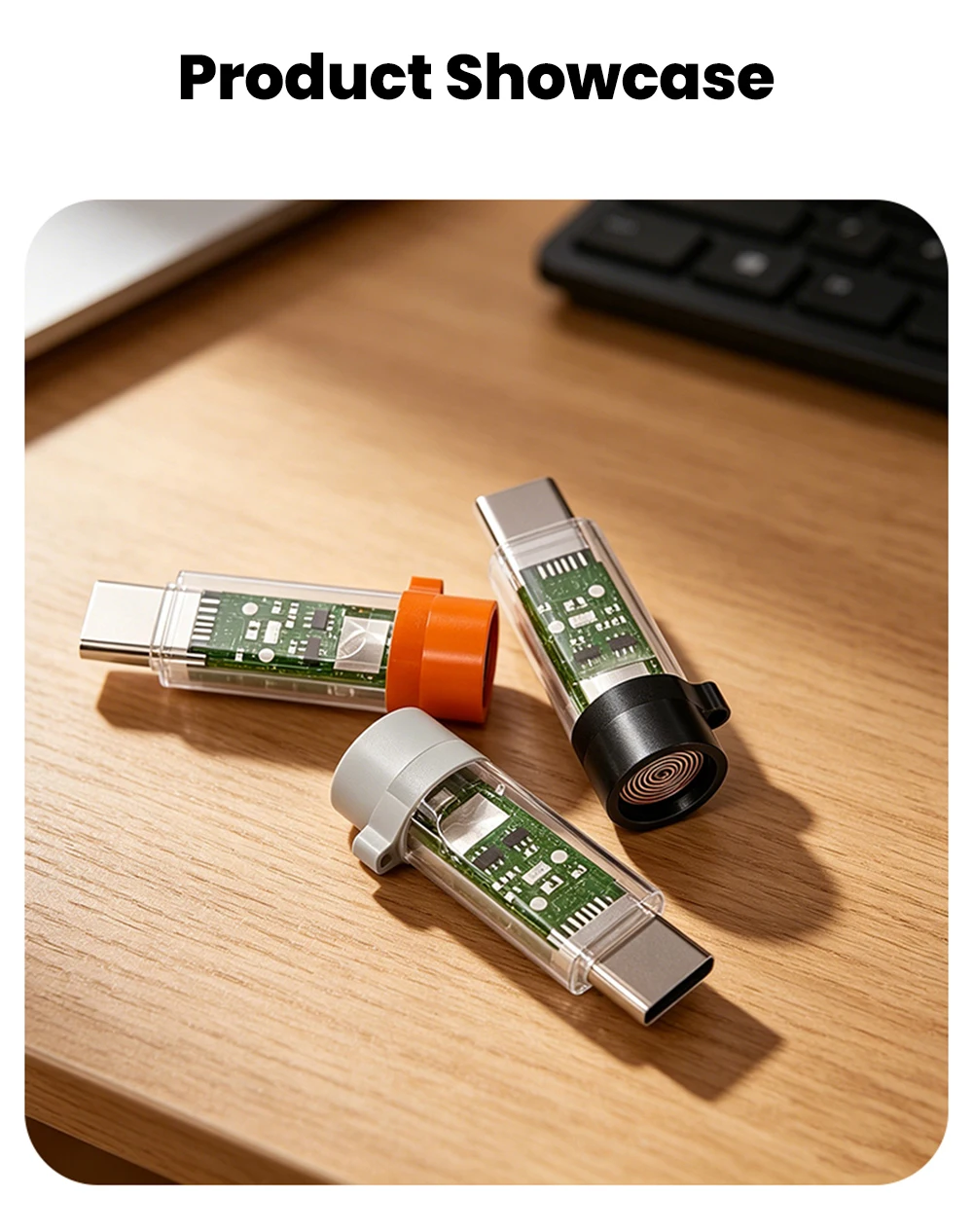 Tragbarer Mini Typ-C Handy-Zigarettenanzünder-Adapter, Windfester Outdoor-USB-C-Zigarettenanzünder für iPhone 15 16 17 – Detail 7