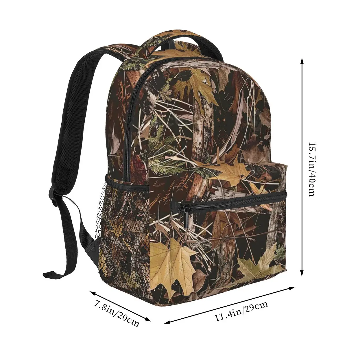 Zaini mimetici dell'albero reale Ragazzi Ragazze Bookbag Borse da scuola per bambini Cartoon Zaino per bambini Borsa a tracolla di grande capacità