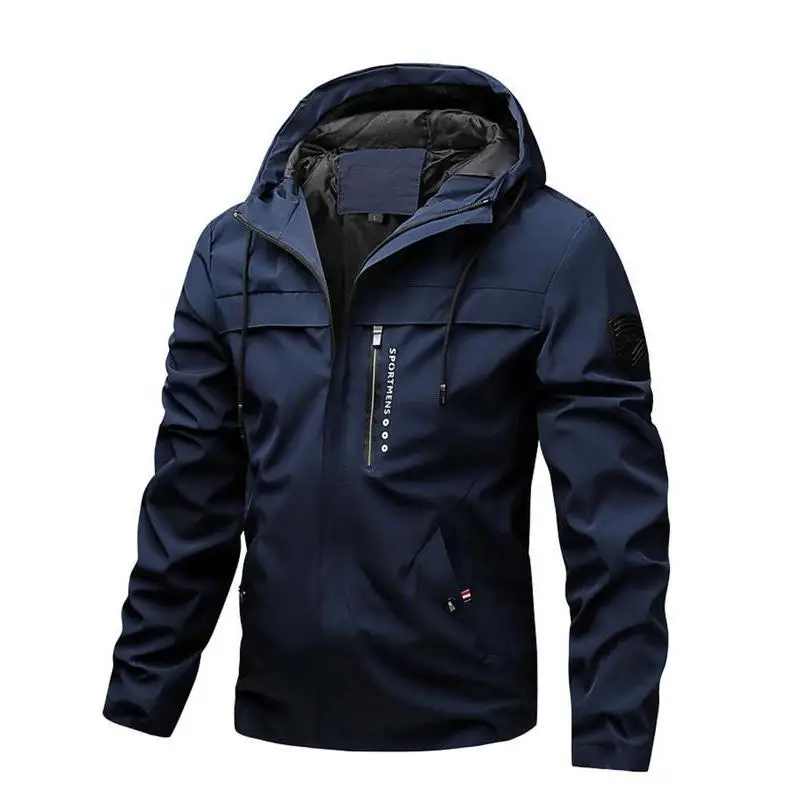 

Men's Hooded Winter Jacket Cotton Parka Outdoor Wear Resistant Long Style Couple's Fashion Ancient Style Medium Thick