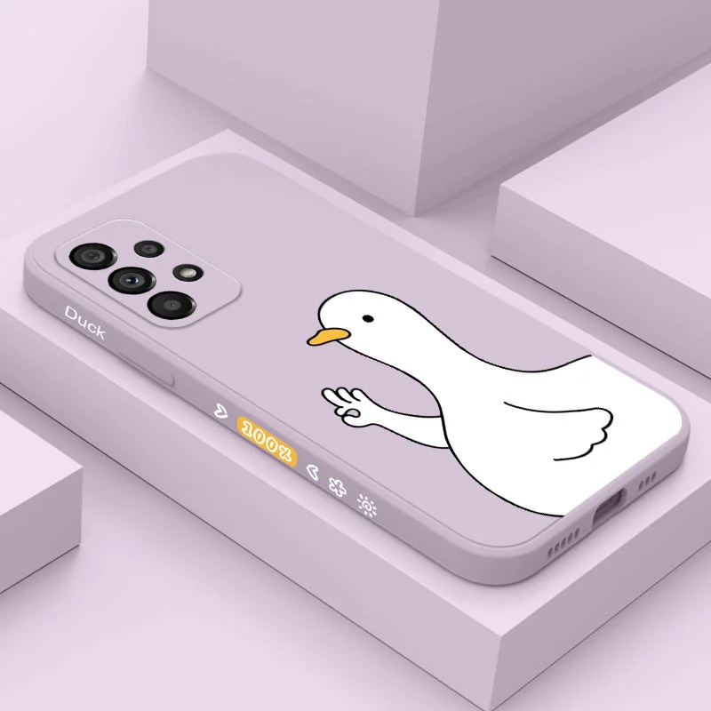 

OK Duck Case For Samsung Galaxy A73 A53 A33 A23 A13 A03 A72 A52 A52S A32 A22 A12 A02 A02S A71 A51 A31 A21S 4G 5G Cover