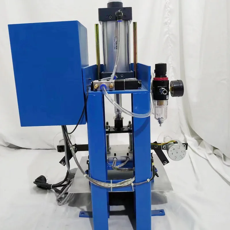 

Customizable Pneumatic High Table Hot Stamping Machine, Multifunctional Small Hot Stamping Machine Leather Embossing Machine