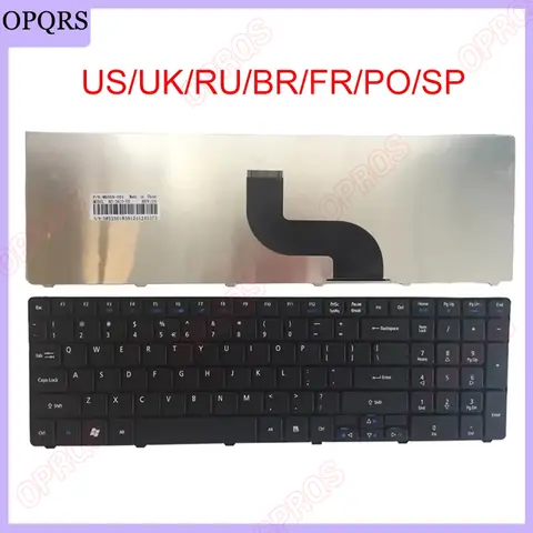 NEW For Acer Aspire 5750 5750G 5253 5333 5340 5349 5360 5733 5733Z 5750Z 5750ZG 7745 5749 US/Russian/Spanish/French Keyboard