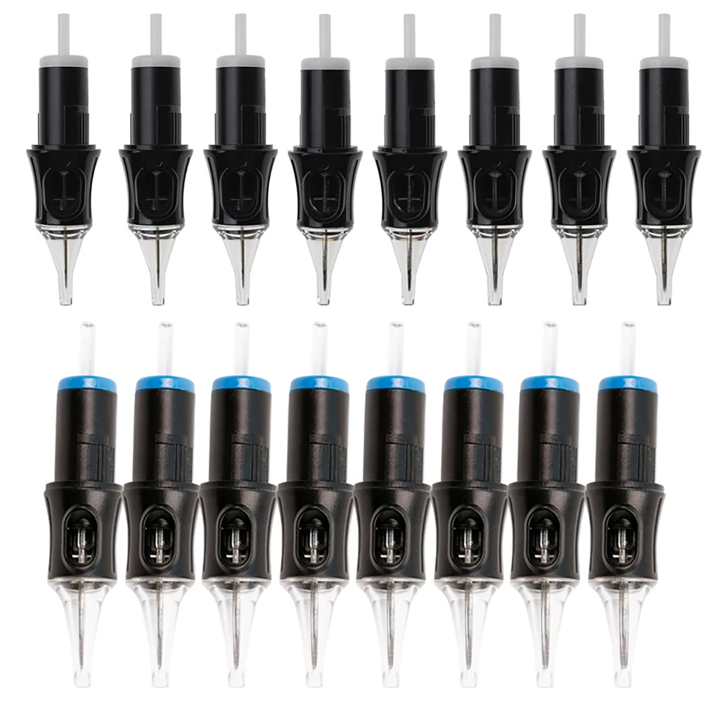

20Pcs Disposable Tattoo Cartridge Needles RL RS RM M1 Universal Needles For Tattoo Machine Eyebrow Eyeliner Permanent Makeup Pen