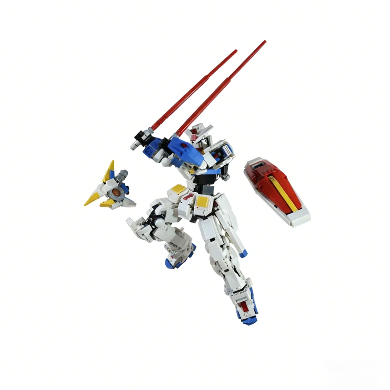 1501 Uds. MOC White Devil gundamesd RX modelo bloques de construcción Idea de construcción educación regalo de Navidad juguetes de ladrillo cumpleaños