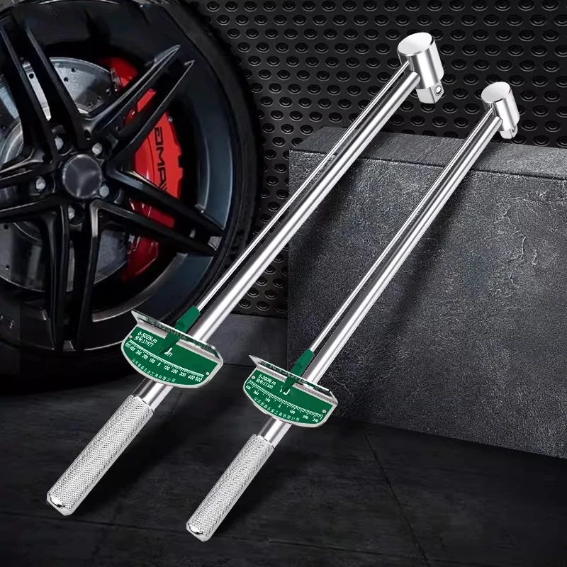 

Динамометрический ключ с циферблатом 0-300 Нм, привод 1/2 дюйма, профессиональный инструмент для авторемонта, с накатанной нескользящей рукояткой