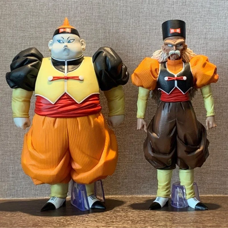 

Аниме Драконий жемчуг супер сайян Android 19 Android 20 стоящая статуя позиции ПВХ экшн-фигурка Коллекционная модель игрушка в коробке