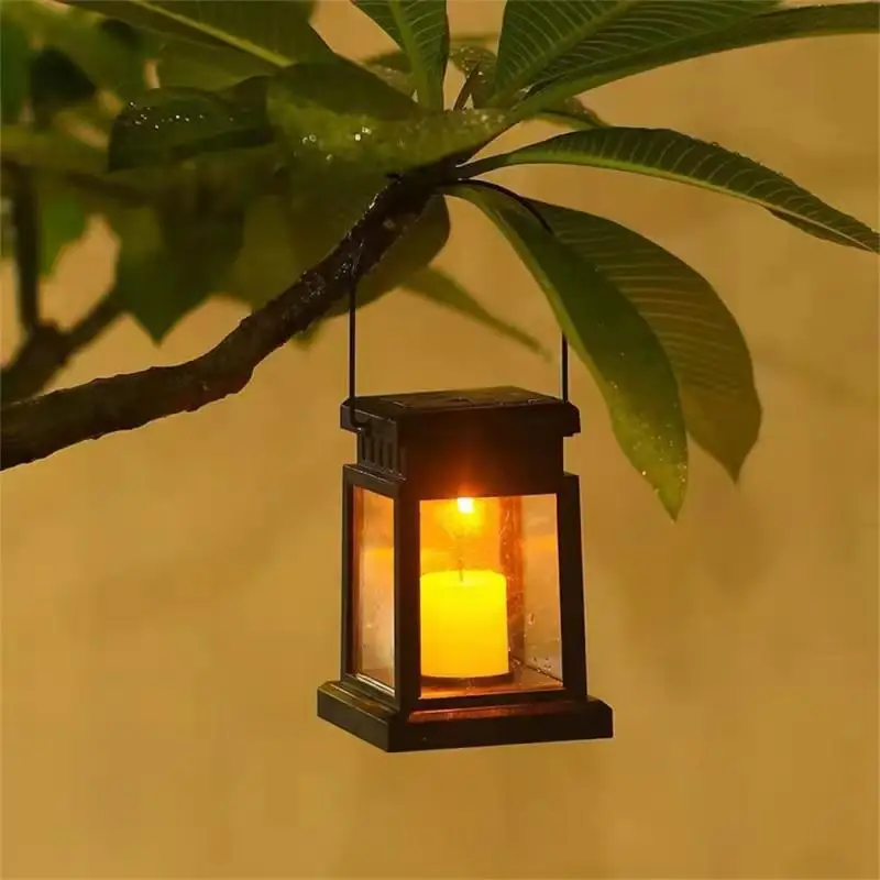 Popular Solar Small Palace Lantern Outdoor Waterproof Garden Light Led Small Wind Light Star Light String Atmosphere Night Light