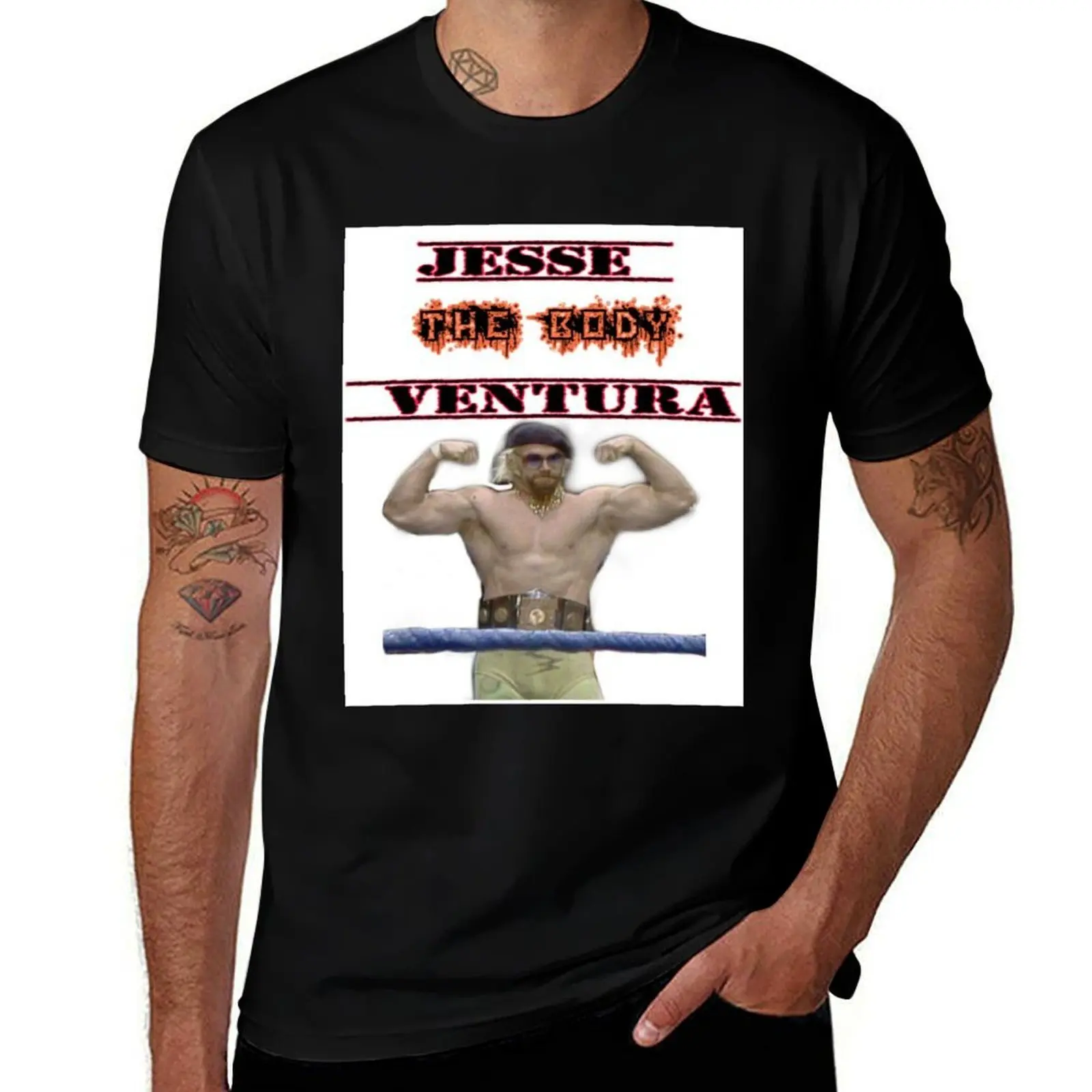 jesse the body ventura T-Shirt Stylish Graphic Short Sleeve Top T-Shirt