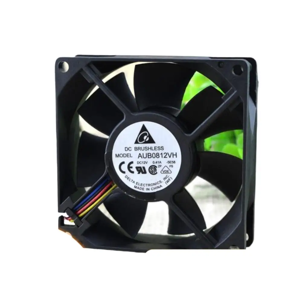 

Aub0812vh PWM Fan 80mm 8cm for Delta 80X80X25mm 0.41a Automatic Speed Control CPU Radiator