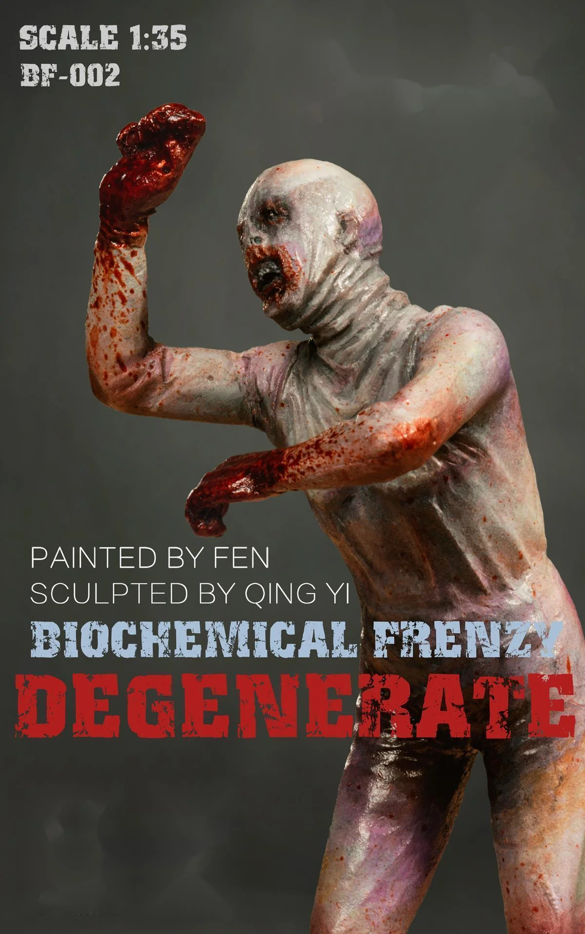 

1/35 Scale Die-cast Resin Manufacturing Model Biochemical Frenzy of Decadent Zombies Unpainted Unpainted Unpainted