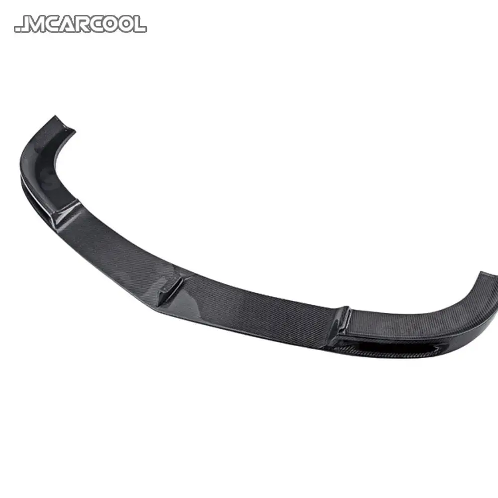 Carbon Fiber Front Lip Spoiler Splitters For Mercedez CLS Class W218 CLS300 CLS350 2012-2015 V Style Head Bumper Chin shovel