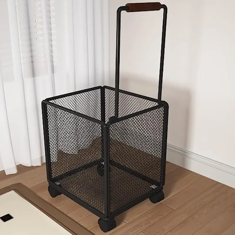 chariot-de-courses-portable-grande-capacite-a-pousser-multifonctionnel-en-acier-inoxydable-pour-trier-transporter-et-organiser-les-courses