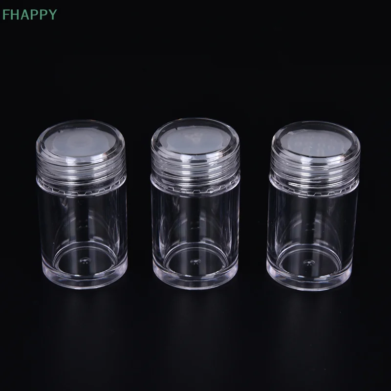 1Pc 10ml Empry Cosmetic Sifter Loose Powder Jars Container Screw Lid DIY Makeup