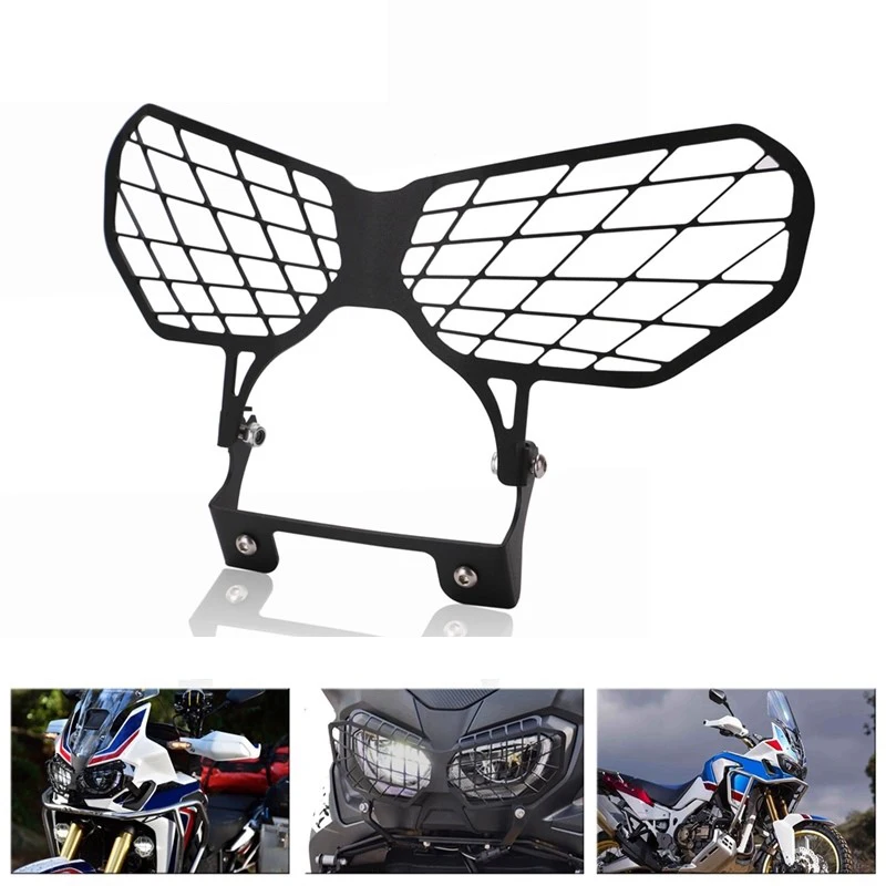 Motorcycle Headlight Cover Headlight Grille Guard Protector for Honda CRF1000L CRF 1000L Africa Twin 2016-2018