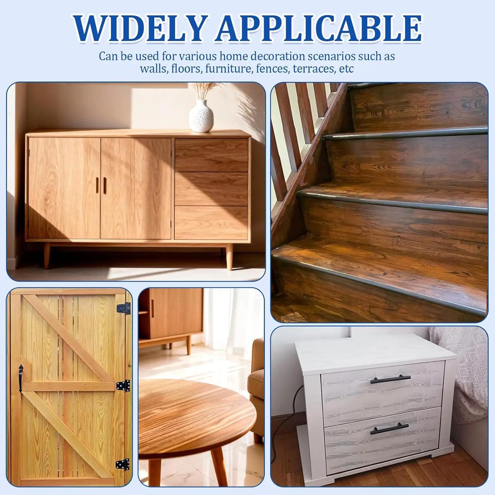 

Валик для текстурирования стен, 11 предметов, реалистичный резиновый инструмент для имитации текстуры дерева с ручкой, для декора мебели и интерьера дома