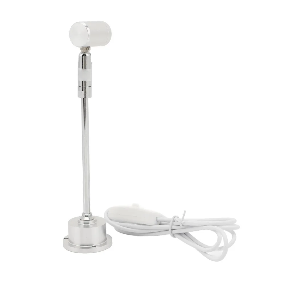 

DC 5V LED Mini Spotlight 1W USB Powered Standing Cabinet Spotlight Aluminum Alloy Adjustable LED Accent Light