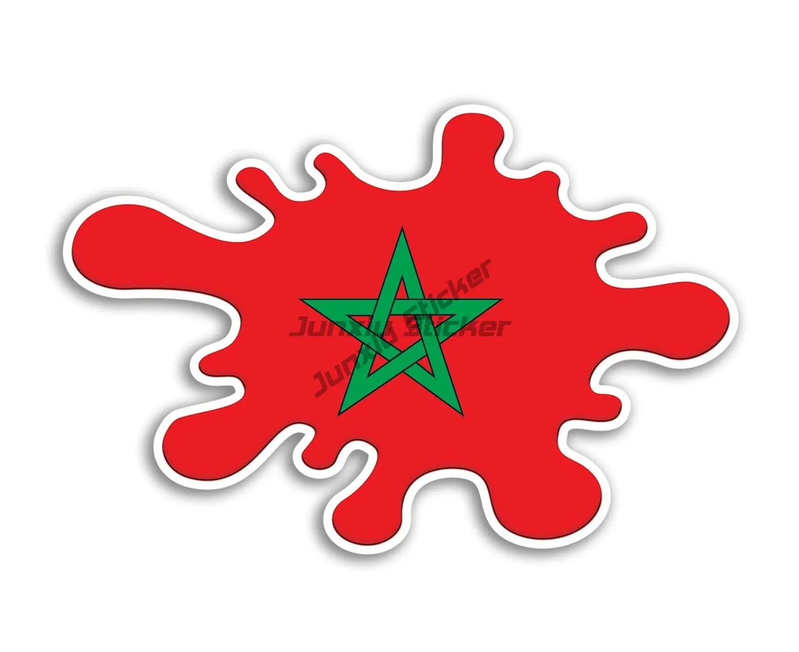 Morocco Flag Vinyl Stickers - Paint Art Travel Holiday Sticker Auto Accessories Outdoor Truck Car Supplies Stuff Helmets Decals