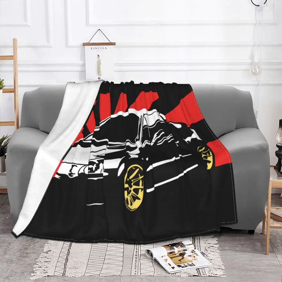 For Honda Crx Del Sol Eh6 Targa Delsol Blanket Bedspread On The Bed Bed Set Sofa Bed