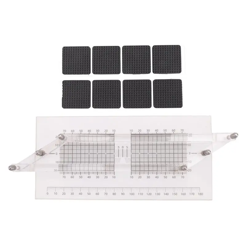 AAAEL-Frame Measurement Tester Parallel Measuring Instrument Pupil Height Measurement Ruler