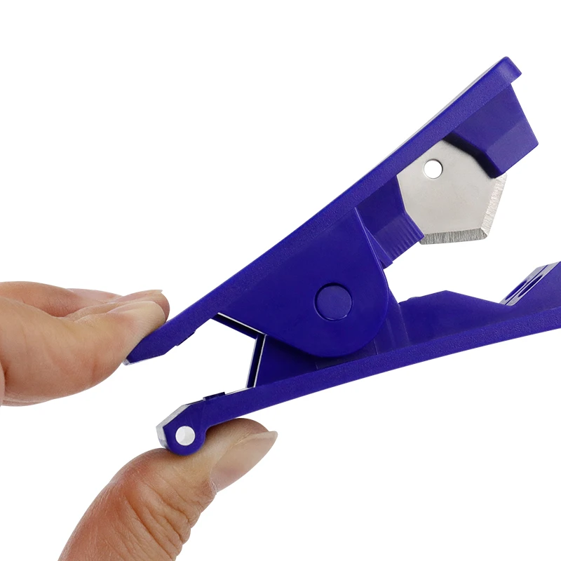 Ciseaux pneumatiques trois couleurs, petit matériau plastique, ciseaux à tubes PE, coupe-Tube de trachée PU, séparateur de tuyaux