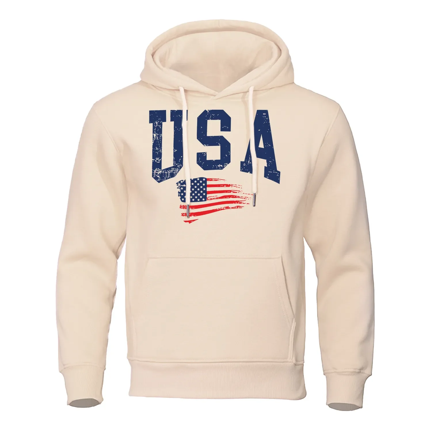 2023 Fashion  Men's  Hoodies with  USA  National  Flag Graphic 2D Printed hoodies men Autumn Hoodies new hooded tee Clothing 3XL