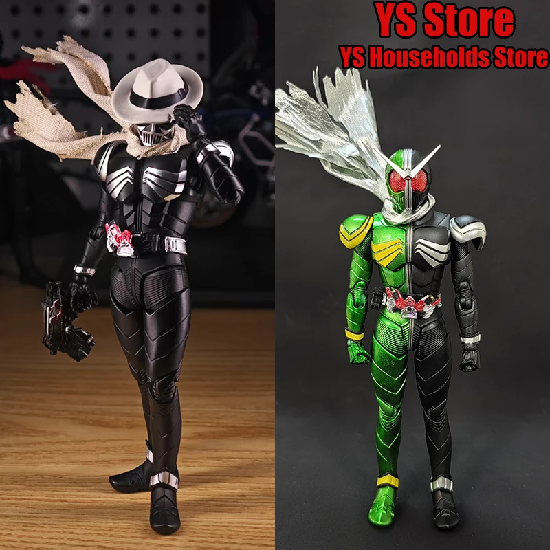 

1/12 Cyclone Skull Man Figure Decorative Mini Beige/Sliver Scarf Wire Shaped Toys Accessory For 6" Shf Kamen Rider Soldier