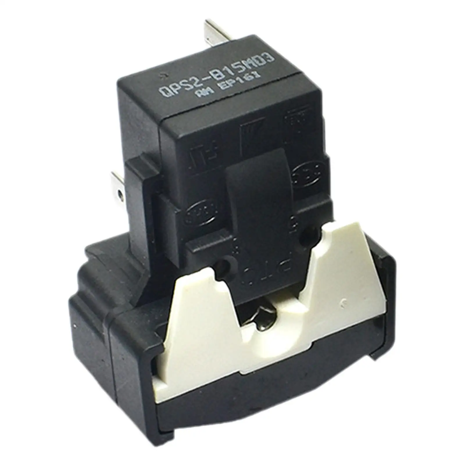 PTC Starter Relay Compressor PTC Starter for Refrigerator Qps2-b15MG1 MD3 3Pin Increase Starting Multipurpose Overheat Protector