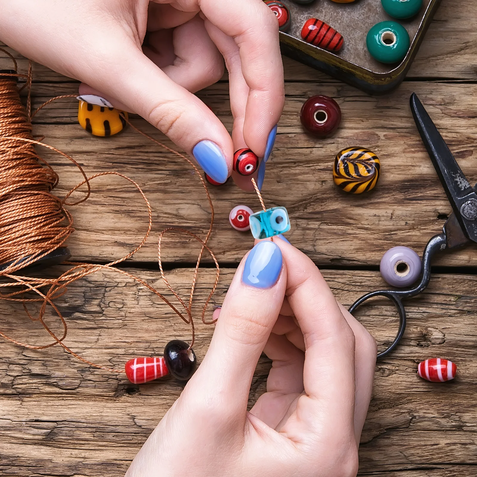 

30pcs Glaze Round Evil Eye Beads For Diy Jewelry Making Bracelet Evil Eye For Jewelry Making Necklace Keychain Crafts Charms