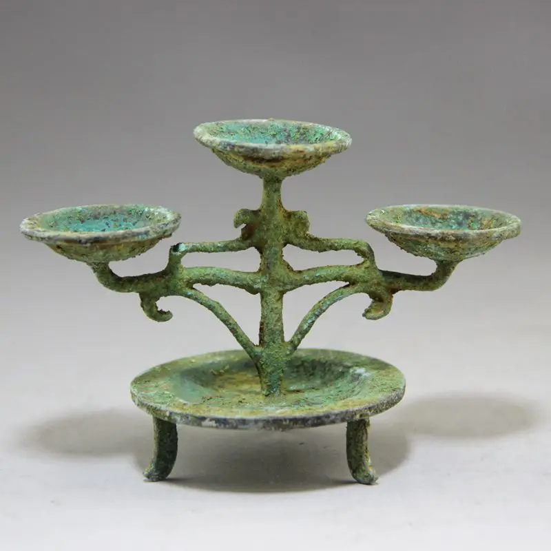 

Chinese antiques retro bronze crafts antique lamps home and living room decorations modern exquisite handicraft